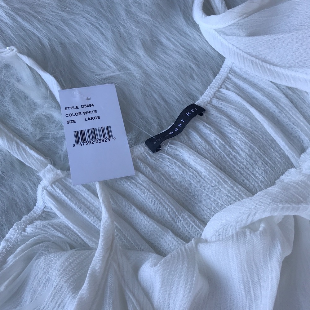 NWT West Kei Gauze Maxi Dress - Picture 5 of 6